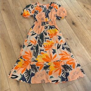 Sugarlips floral midi dress